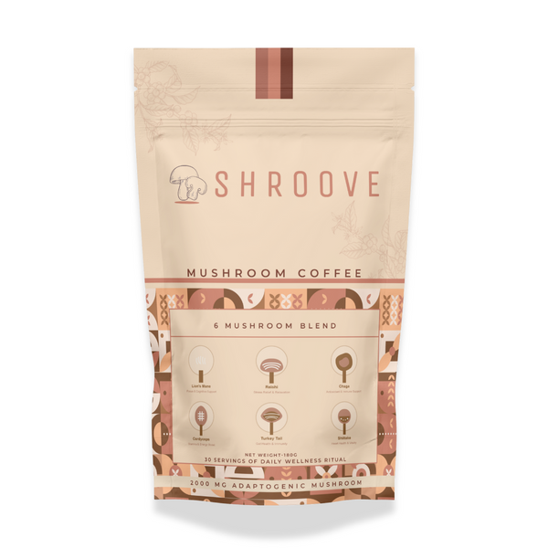 SHROOVE Functional Mushroom Wellness Coffee Blend